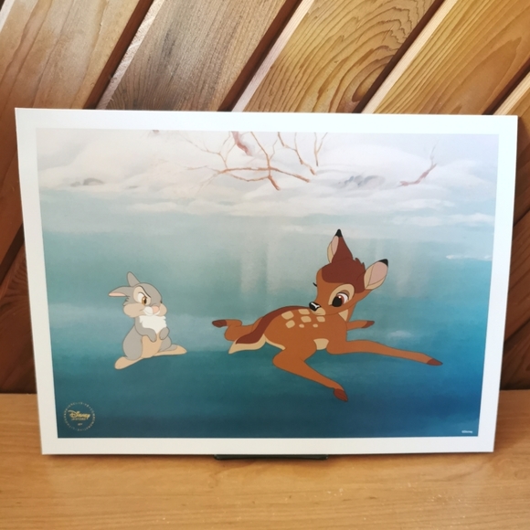Walt Disney Bambi Lithograph Prints in Folder - Picture 3 of 9